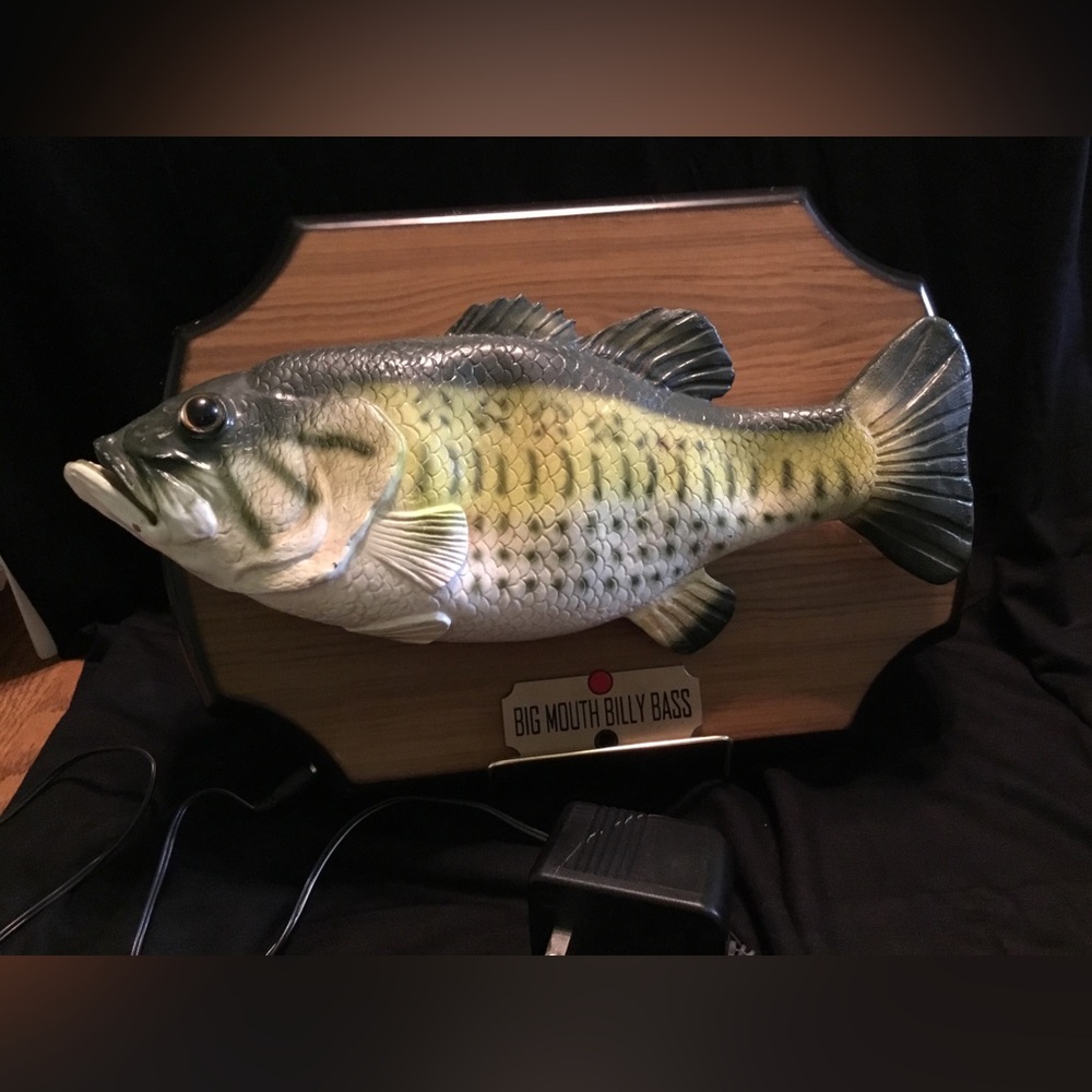 Wall-Mounted Singing Fish - Green